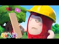PERANG Rumah Pokok! 🌳🏹 | Oddbods | Cute Cartoons for Kids @Oddbods Malay