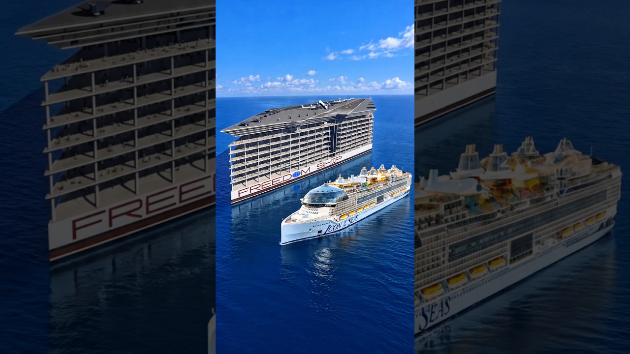 Freedom Ship vs. Icon of the Seas 🤯🚢