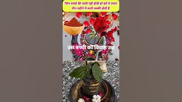 जिन बच्चों की शादी नहीं होती हो करें ये उपाय तीन महीने में शादी पक्की होती है #upay #प्रदीपमिश्राजी