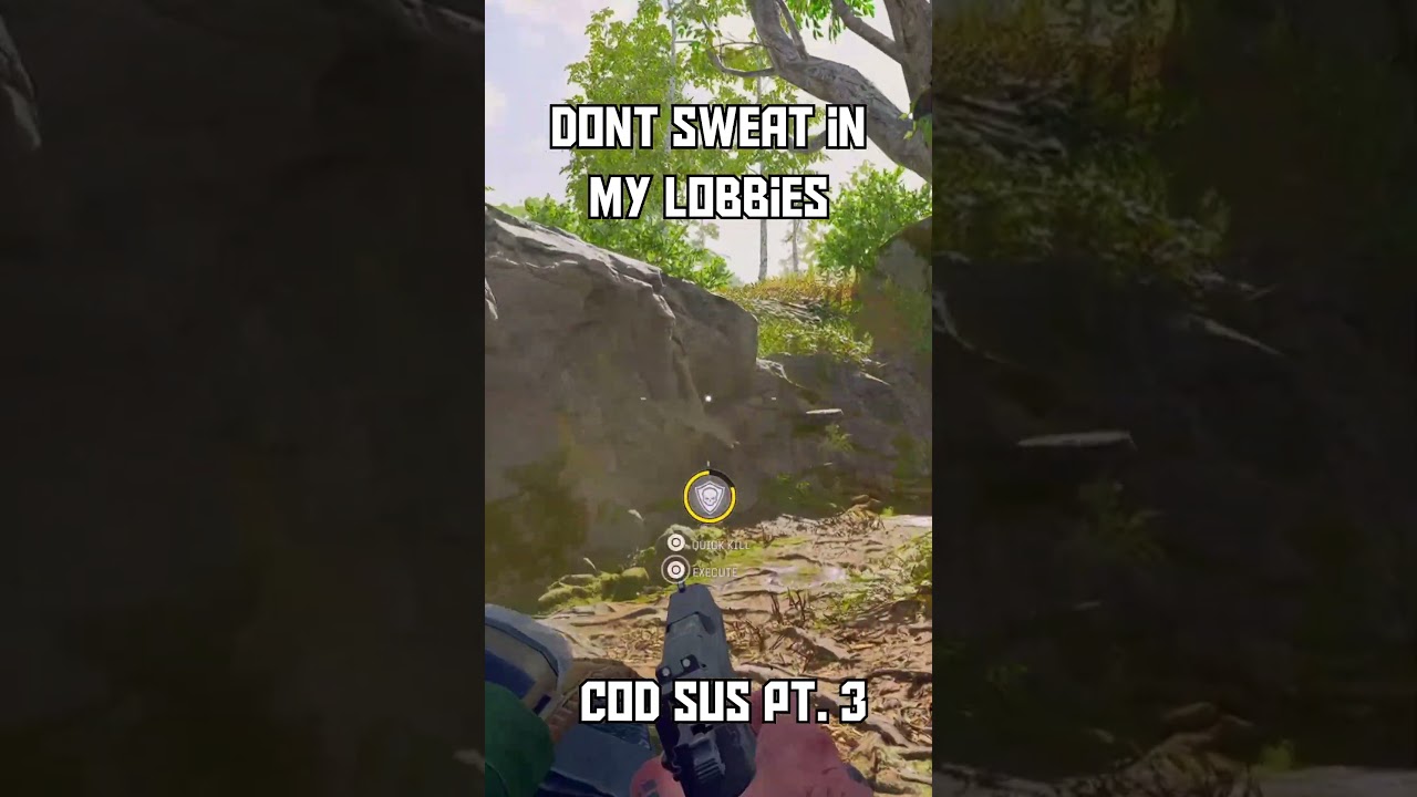 dont sweat in my lobbies! 