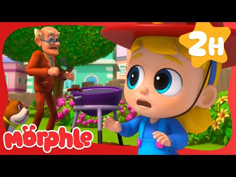 Faite chauffer le barbecue | Morphle en Français | Dessins Animés Pour Enfants