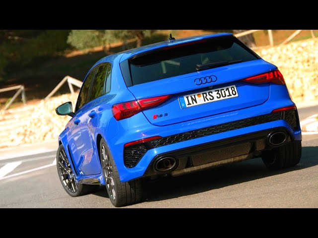 PUSHED HARD! 2023 AUDI RS3 PERFORMANCE SPORTBACK 1of300 - HOTTEST HATCH -  Accelerations, drifts etc 