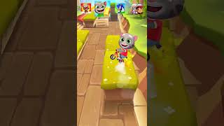 Talking Tom Hero Dash 🆚 Talking Tom Gold Run 🆚 Sonic 🆚 Subway Surfers Gameplay -Who Is Best?🤔#shorts