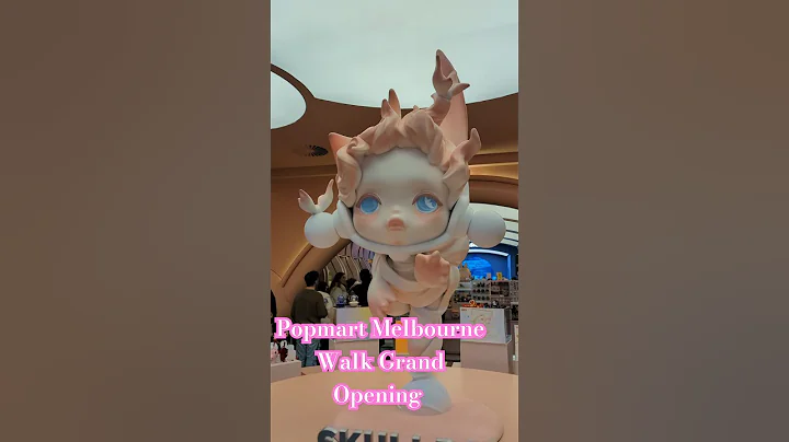 Join me to the #grandopening of #popmart #melbournewalk #store #labubu #skullpanda #toys #zimomo