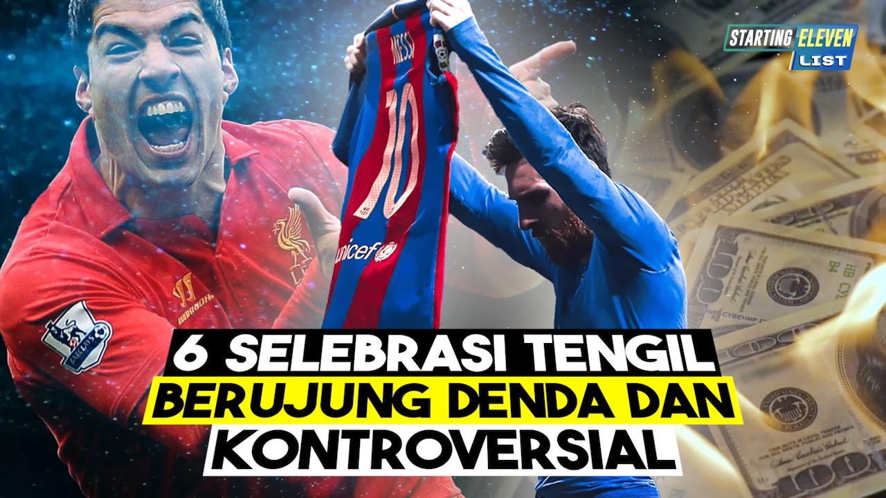 6 Selebrasi Paling Provokatif dalam Sepak Bola