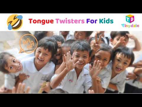 Tongue twisters for kids | Tongue twisters for kindergarten | Tinydale