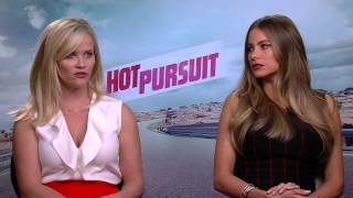 Hot Pursuit Reese Withers & Sofia Vergara Funny Movie Interview Screenslam