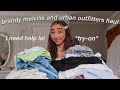 brandy melville and urban outfitters haul(try-on)