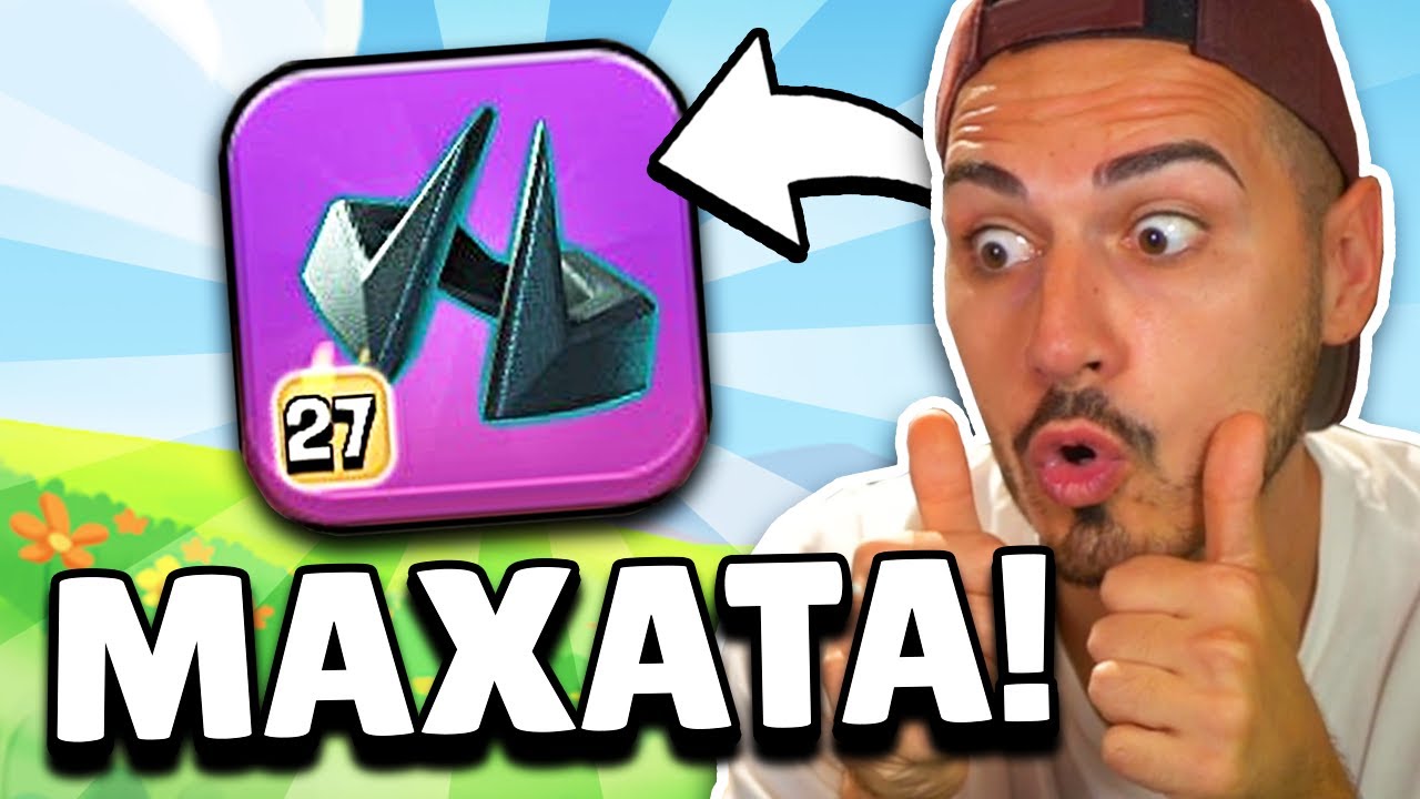 MAXATA... PROVO la CORONA NERA livello 27! 👑 Clash of Clans ITA