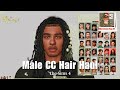 Male CC Hair Haul (Maxis & Alpha) | Alycemas Day 10 | The Sims 4
