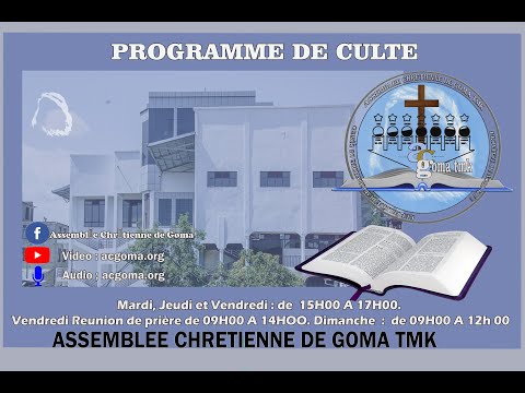 2025 08 26 Mardi Frère Moïse Dieu Veille Sur Sa Parole Assemblée Chrétienne De Goma Tmk 