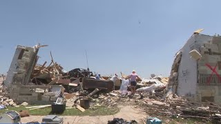 EF-3 tornado tears through North Texas "Firefighter Row"