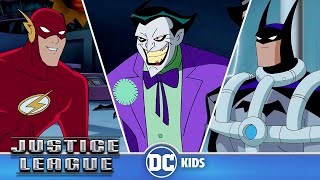 Can The Flash Rescue Batman from The Joker?! | Justice League | @dckids