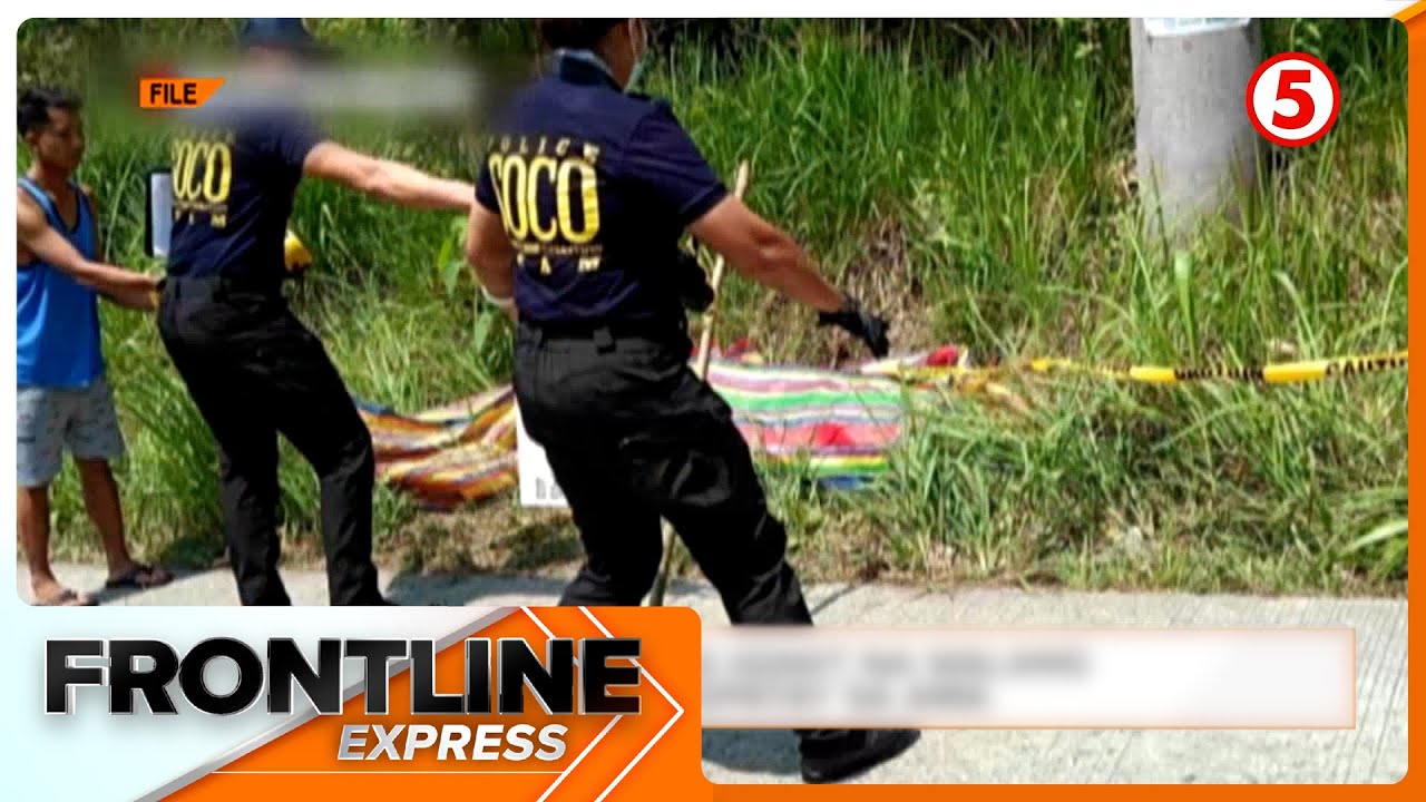 Pangunahing suspek sa Anson Que kidnap-slay, humarap sa DOJ | Frontline Express