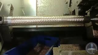 #How To Make #Knurling Cnc Turning Machine || Grooving Tool ||