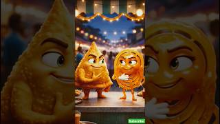 food healthy tips Ai #comedy #funny #smosa #jalebi #cartoon #shorts