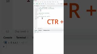 🚀 How to Run Code in R Studio Like a Pro! 💻✨ #education #learning #programminglanguage #rstudio