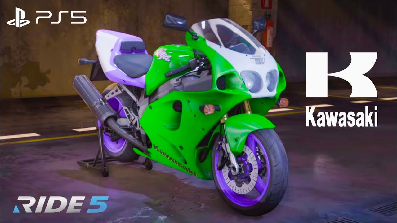 Ride On The Rider!! Ride 5!! Kawasaki Ninja ZX-7R (1996) At Suzuka