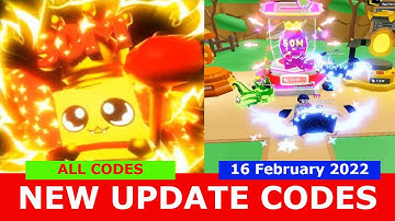 NEW UPDATE CODES  [50M] SECRET PET IN 50M EVENT! Clicker Simulator! ROBLOX | February 16, 2022