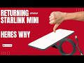 Why I'm Returning Starlink Mini 🚫
