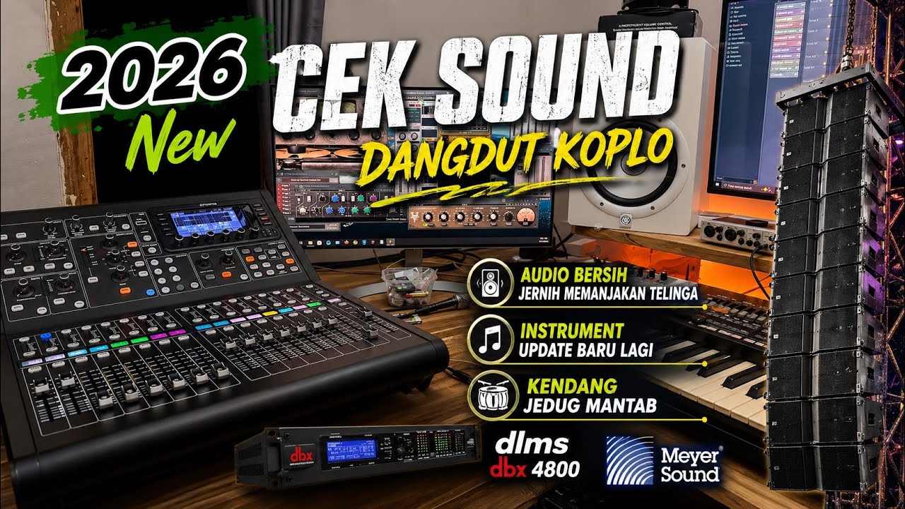 CEK SOUND DANGDUT KOPLO BASS GLERR 2026 | BASS NENDANG KENDANG MANTAB FULL INSTRUMENT TERBARU