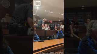 "Do Not Touch Me!" Cornell Professor Escorted Out of Ann Coulter Speech by Police