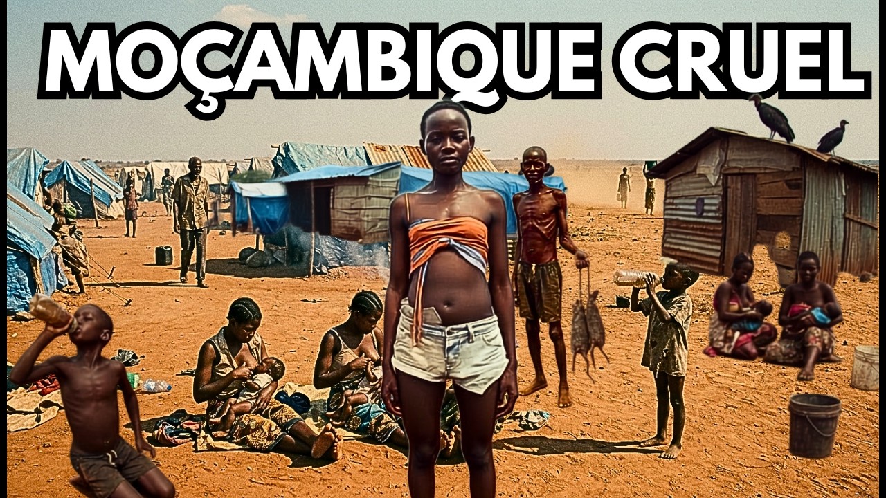 24 HORAS NA VILA MAIS POBRE DE MOÇAMBIQUE: Como Eles Sobrevivem Aqui? (Realidade Crua)- DOCUMENTÁRIO