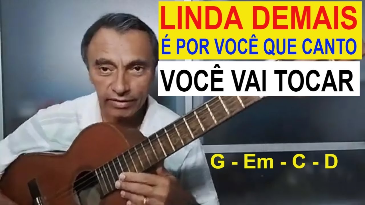 TOQUE FÁCIL - É por você que canto - AULA DE VIOLÃO