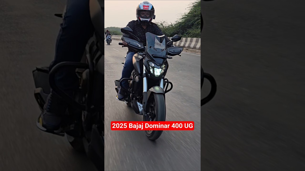 2025 Bajaj Dominar 400 New LCD Meter 