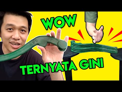 Pertama Kali Coba Mematahkan Besi Dengan Tangan Kosong!! Rahasia Patahkan Besi