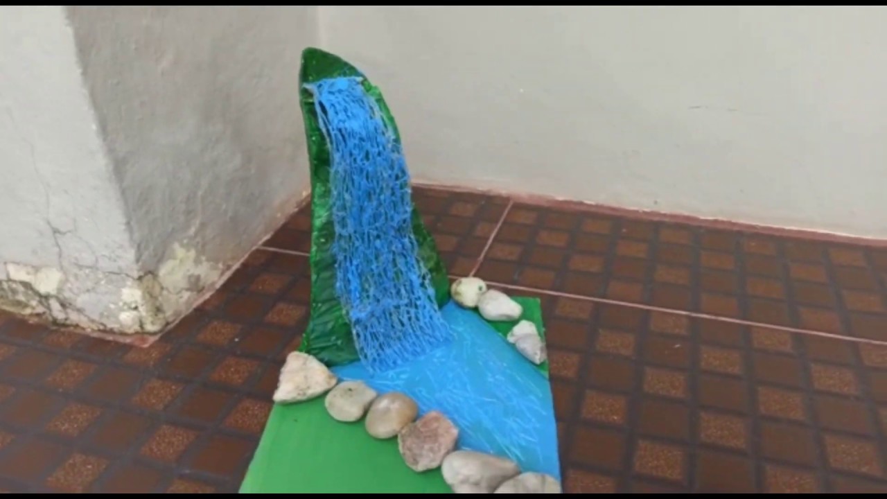 Miniatur Air Terjun YouTube