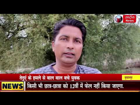 नेपानगर के पलासुर और डाभिया के बीच तेंदुए ने किया दो भाइयों पर हमला