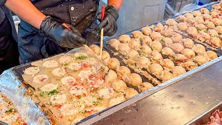 japanese street food - octopus balls takoyaki たこ焼き