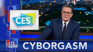 Stephen Colbert’s Cyborgasm, CES Edition: A Computer In Your Toilet | Color-Changing Cars