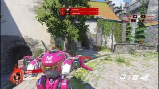 Overwatch: D.VA Deathmatch 3rd person Deathmatch Gameplay(no commentary)|Eichenwalde