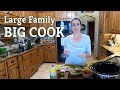 Large Family Cooking | Freezer Meals | Cook With Us For Our Large Family of 12