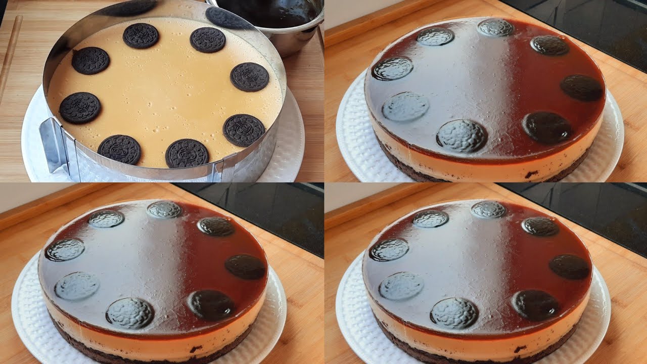 ماشي عجباتهم حمقاتهم⁉️ كيكة السعادة الباردة🥰 بثلاث طبقات جربيها على ضمانتي غتولي مدمنة عليها😱