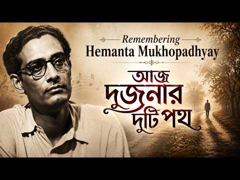 'Aaaj Dujonar Duti Poth' (Hemanta Mukhopadhyay) cover by Satinath Mukherjee