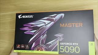 Rtx 5090 Unboxing - Aorus Master