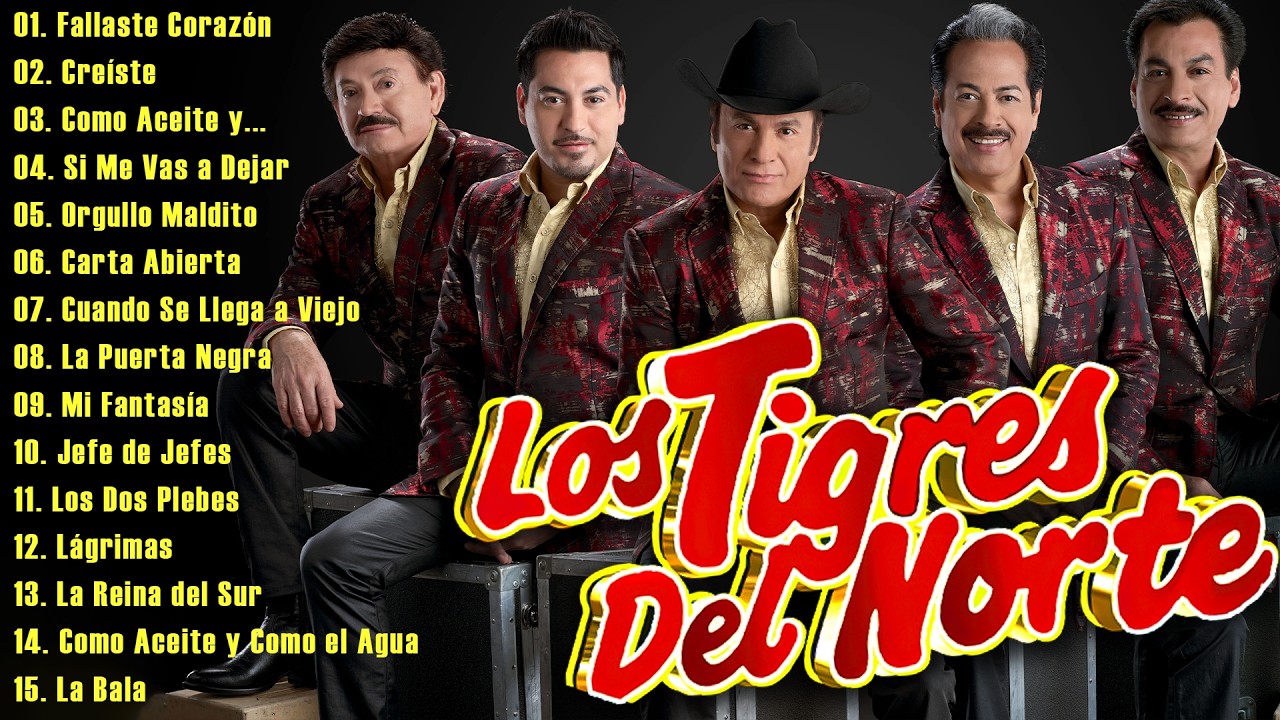 PUROS CORRIDOS PESADOS DE TIGRES DEL NORTE ~ LOS TIGRES DEL NORTE CORRIDOS PROHIBIDOS ALBUM COMPLETO