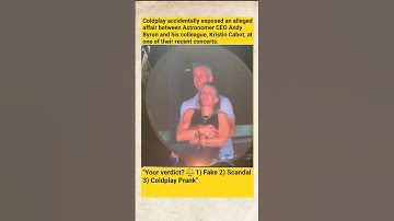 Coldplay CONCERTS Expose Secret Affair?! Astronomer CEO Andy Byron Kristin Cabot CAUGHT On Camera! 😱