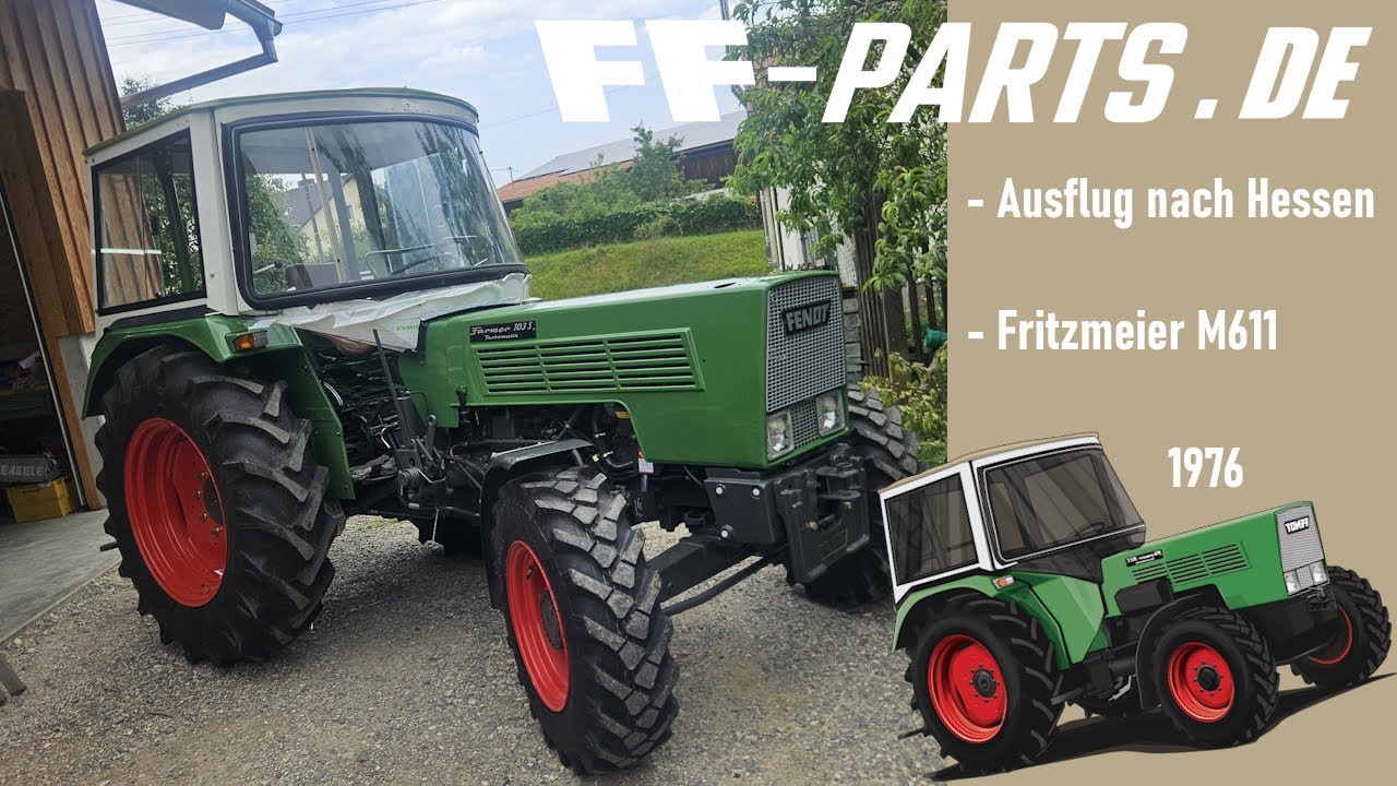 Restauration Fendt Farmer 103SA. Teil 19/ Hessen und Fritzmeier