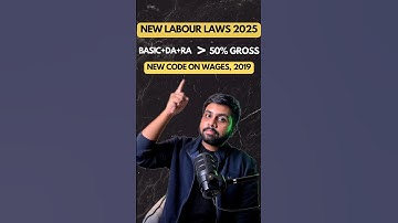 New salary structure labour laws 2025 | Code on wages act 2019 | new labour code 2025 update