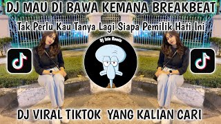 DJ TAK PERLU KAU TANYA LAGI-DJ MAU DI BAWA KEMANA BREAKBEAT 2025 FULL BASS