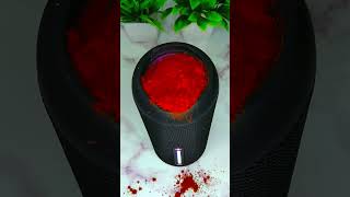 🔊 Extreme bass test with Chocolate powder speaker || #shorts #jbl #asmr #bass