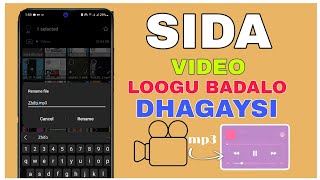 SIDA MUUQAAL LOOGU BADALO MP3 AMA AUDIO || APPLICATION LA'AAN screenshot 1