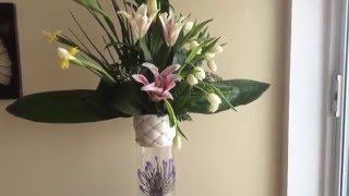 ARREGLO FLORAL AREA BUFFET - YouTube