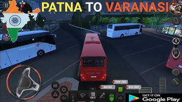 Bus Simulator: Ultimate || Patna To Varanasi Route Gameplay video || ROAD CLOSED》GAMER
