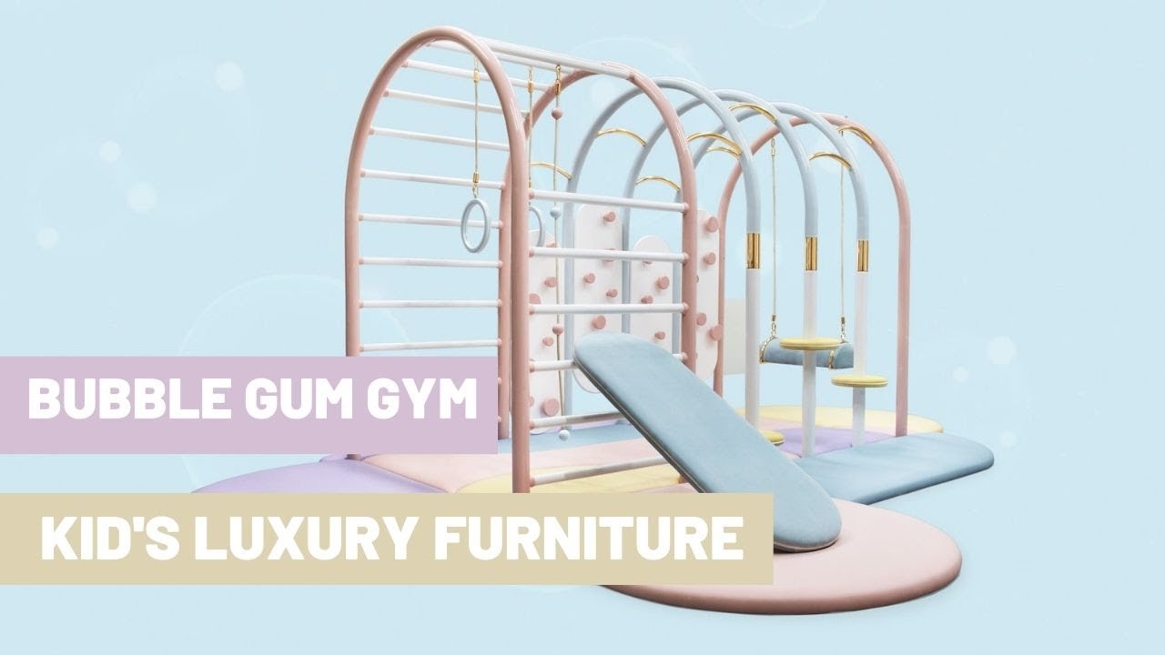 Bubble Gum Gym | Magical Furniture for Kids - YouTube