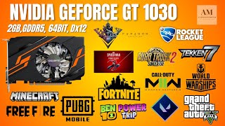 Gigabyte Nvidia Geforce Gt 1030 2Gb, Gddr5, 64Bit, Dx12 Gameplay 2023, Benchmark